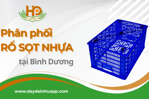 Cần tìm nơi phân phối rổ sọt nhựa chất lượng cao tại Bình Dương? Đến ngay Hạnh Phúc Packing