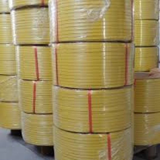 Dây Đai Nhựa PP Máy Bán Tự Động Màu Vàng 