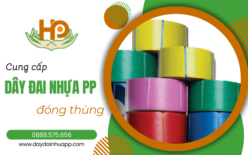 dây đai nhựa pp đóng thùng Bình Dương