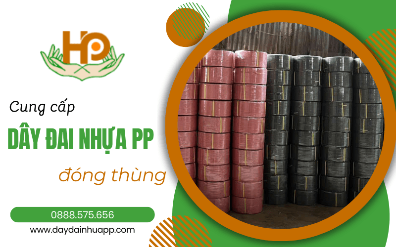 dây đai nhựa pp đóng thùng Bình Dương