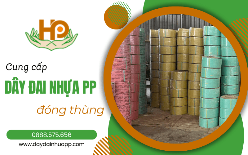 dây đai nhựa pp đóng thùng Bình Dương