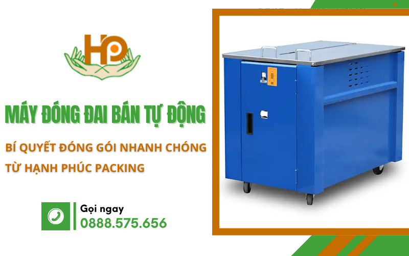 Máy đóng đai bán tự động