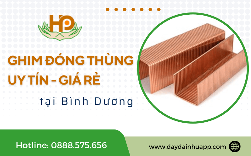 ghim đóng thùng tại bình dương