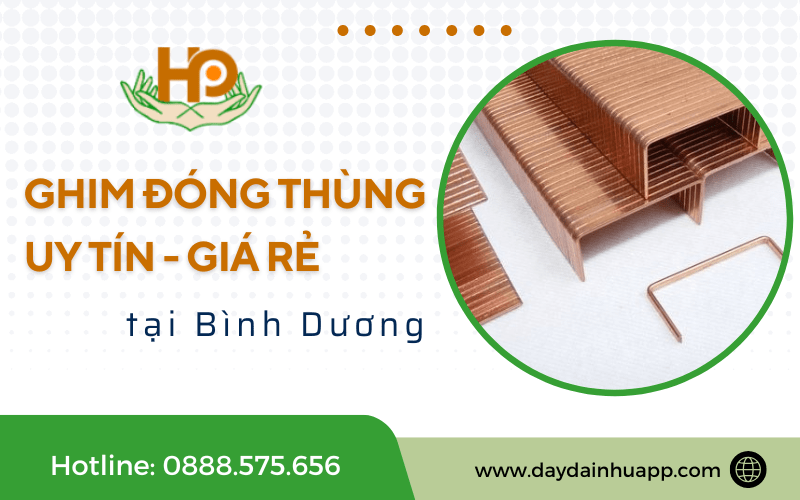 ghim đóng thùng tại bình dương