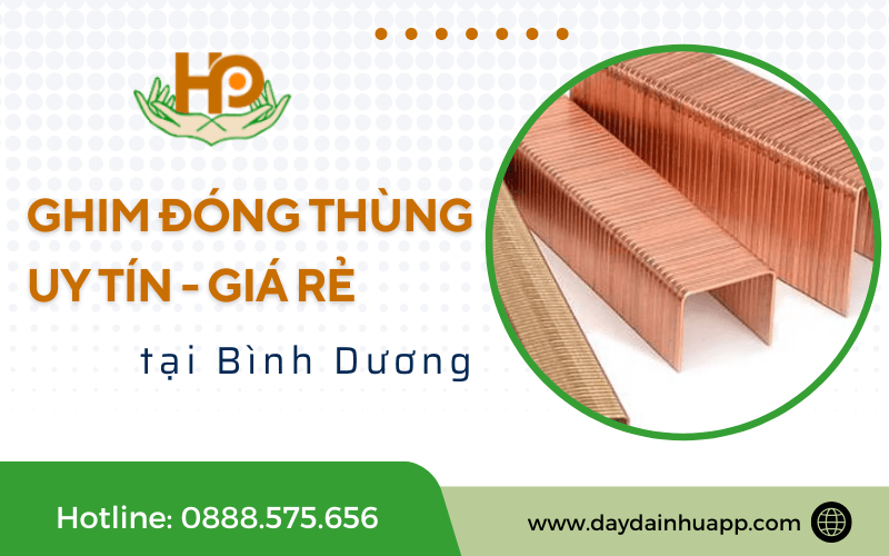 ghim đóng thùng tại bình dương